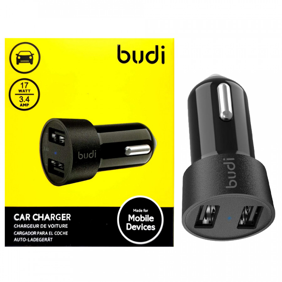 BUDI Magnetic Wireless Car Charger 15W Mobile Phone Car Dual-use